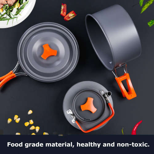 5 PCS Portable Camping Outdoor Cooking Set