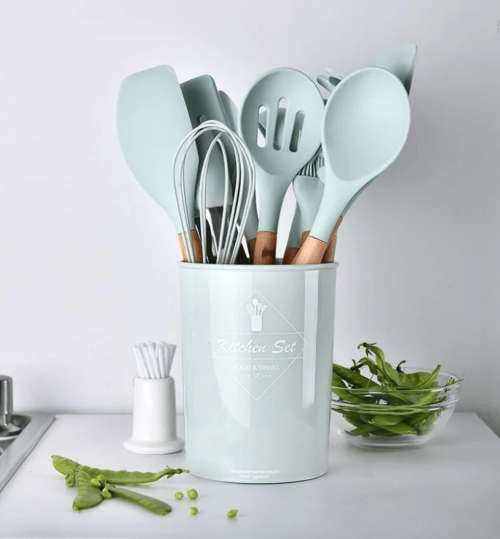 Silicone Kitchen Utensils Set