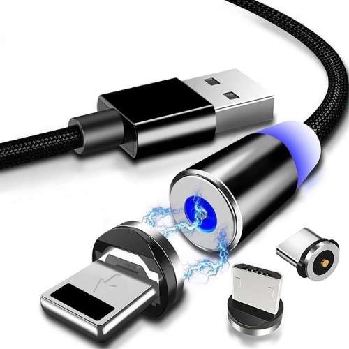 3-in-1 Cellphone Magnetic Charging Cable