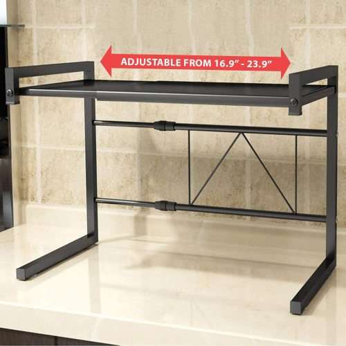 Expandable Microwave Oven Rack