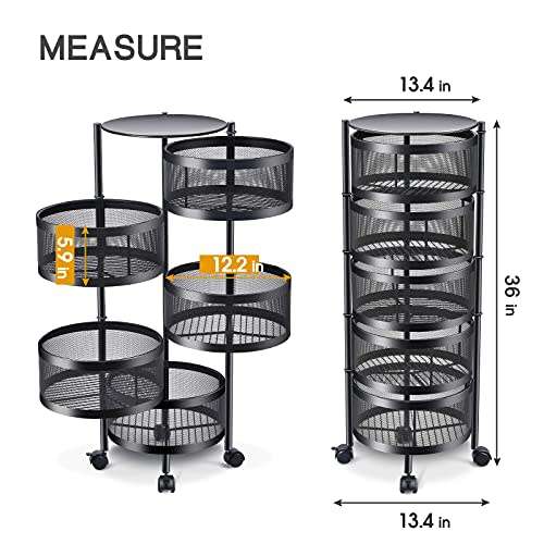 Rotating Multi-Purpose kitchen Organizer - 5 Layer