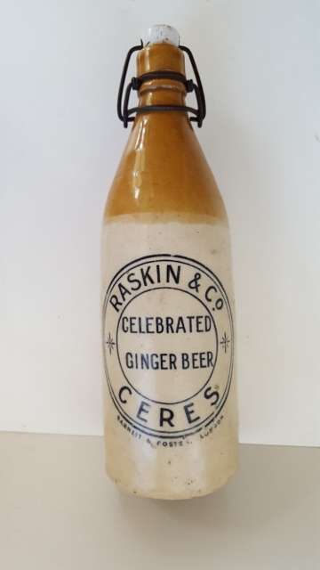 Raskin & Co ginger beer bottle