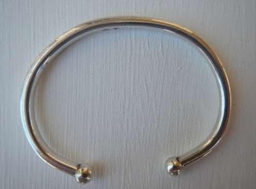Solid Silver Bangle (heavy)
