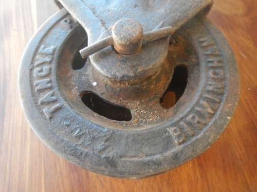 Antique chain hoist