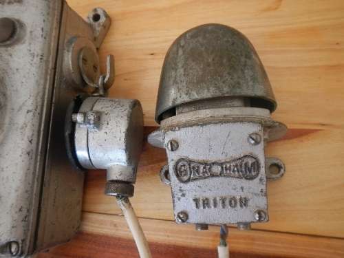 Alfred Graham ships telephone