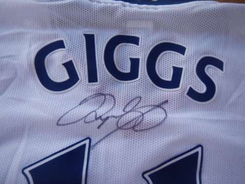 Ryan Giggs autographed shirt