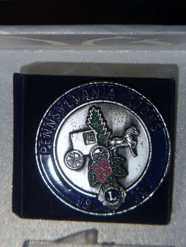 Lions Badges from the 60s and 70s