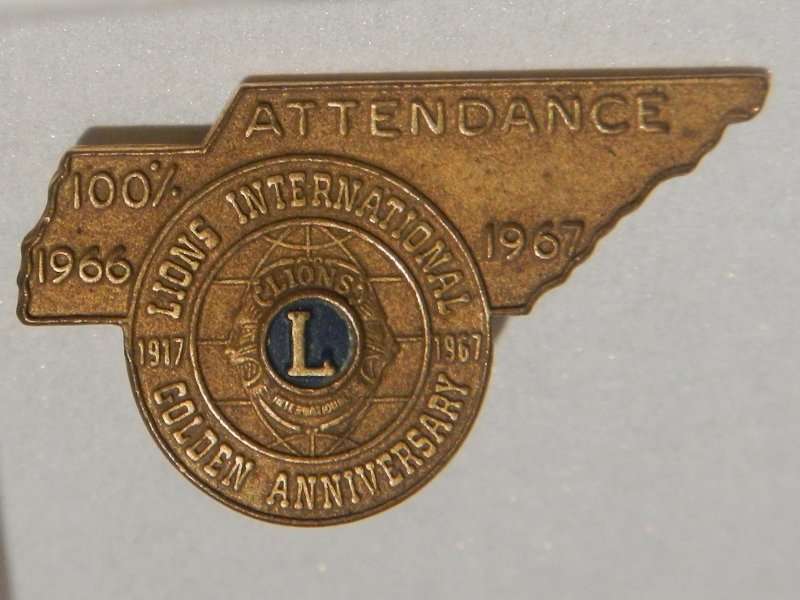 Lions Badges from the 60s and 70s