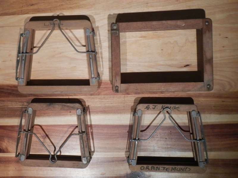 Vintage tennis racket frames