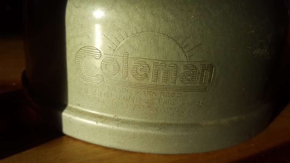 Coleman 158 pressure lantern