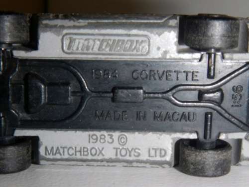 Matchbox 1984 Corvette
