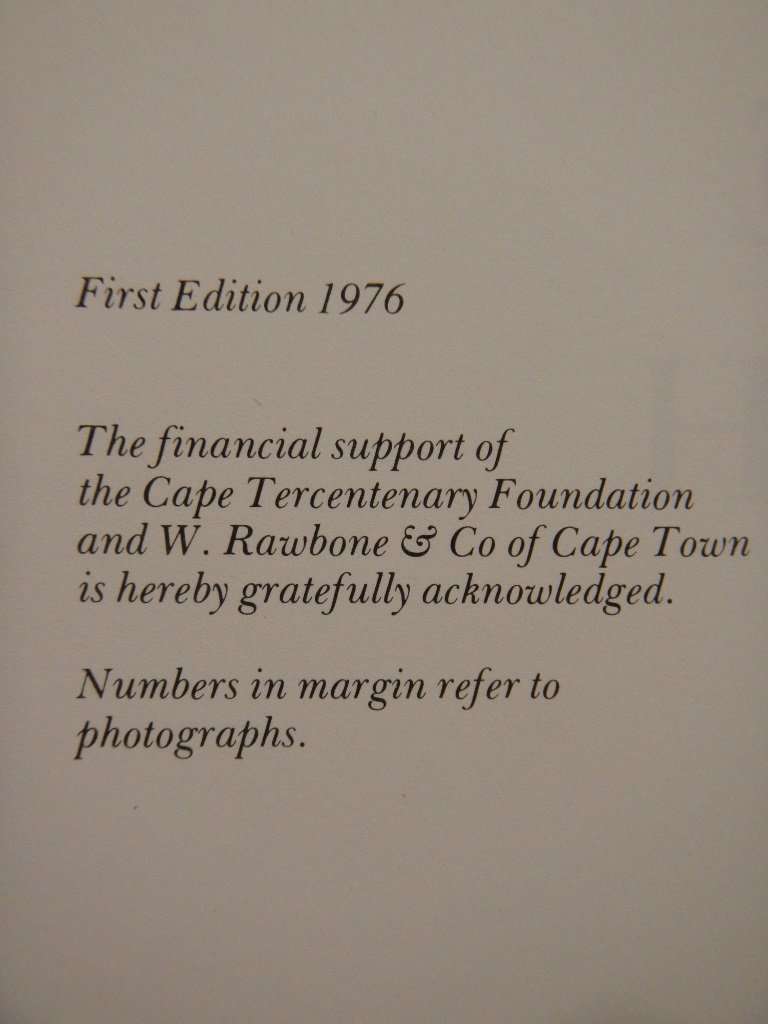 The Cape Gunsmith - Barry M Berkovitch. First edition in very good condition