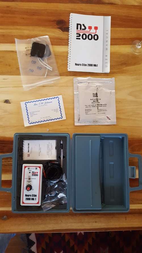 Neuro Stim 2000 Portable Pain relief and Muscle repair unit