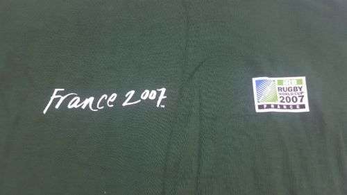 Rugby World Cup 2007 winners T-shirt