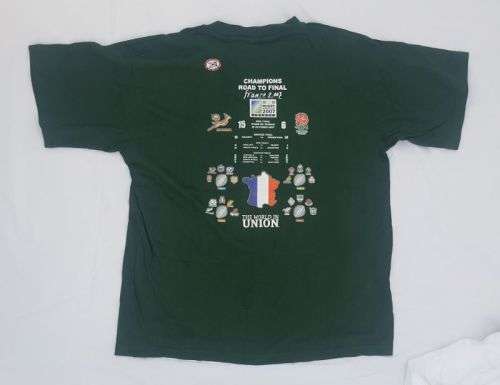 Rugby World Cup 2007 winners T-shirt