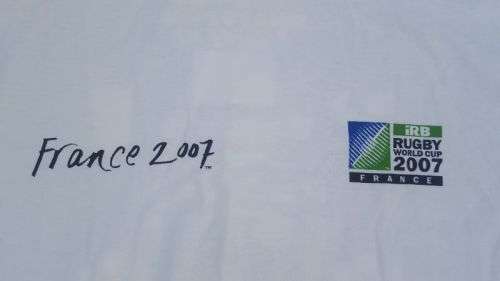 Rugby World Cup 2007 winners T-shirt