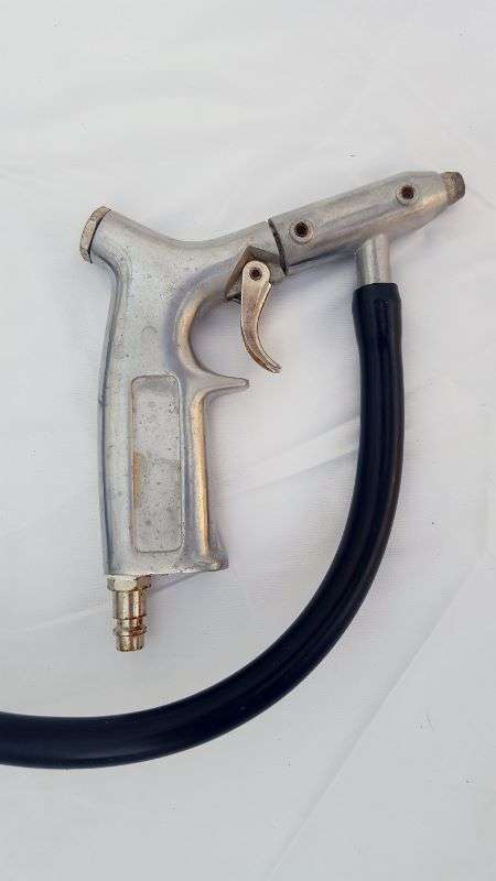 Sand blasting gun & extra hose