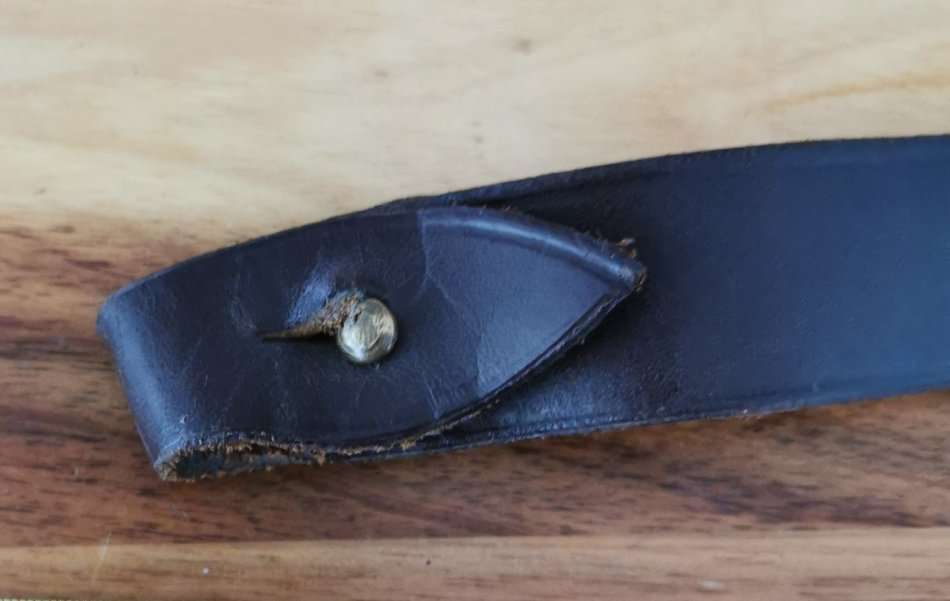 Sam Browne belt with accessories