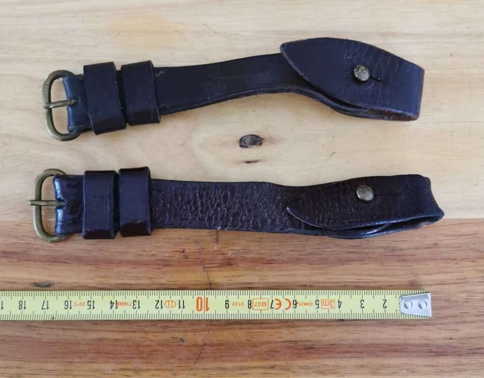 Sam Browne belt with accessories
