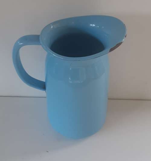 Enamel water pitcher