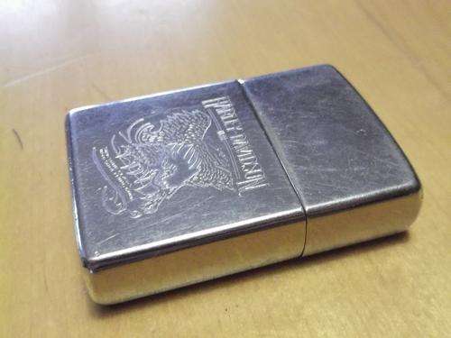 Authentic Zippo lighter with Harley Davidson eagle