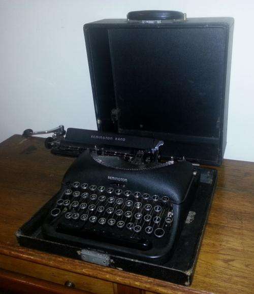 Remington typewriter