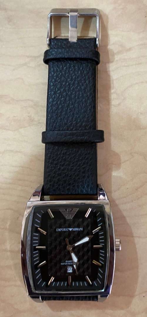 ARMANI WATCH AND PERFUME COMBO