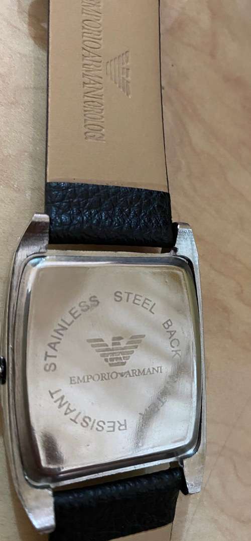 ARMANI WATCH AND PERFUME COMBO