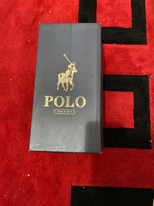 Polo Mens White Carl Contrast Sneakers