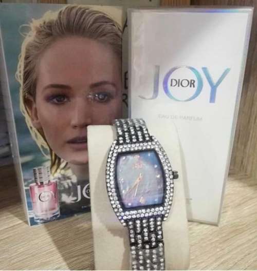 DIOR WATCH AND PERFUME SET