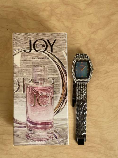 DIOR WATCH AND PERFUME SET