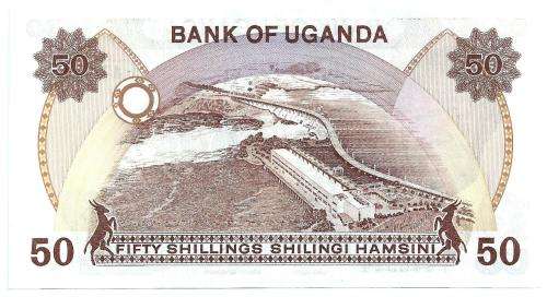 Uganda - 50 shillings 1985 UNC