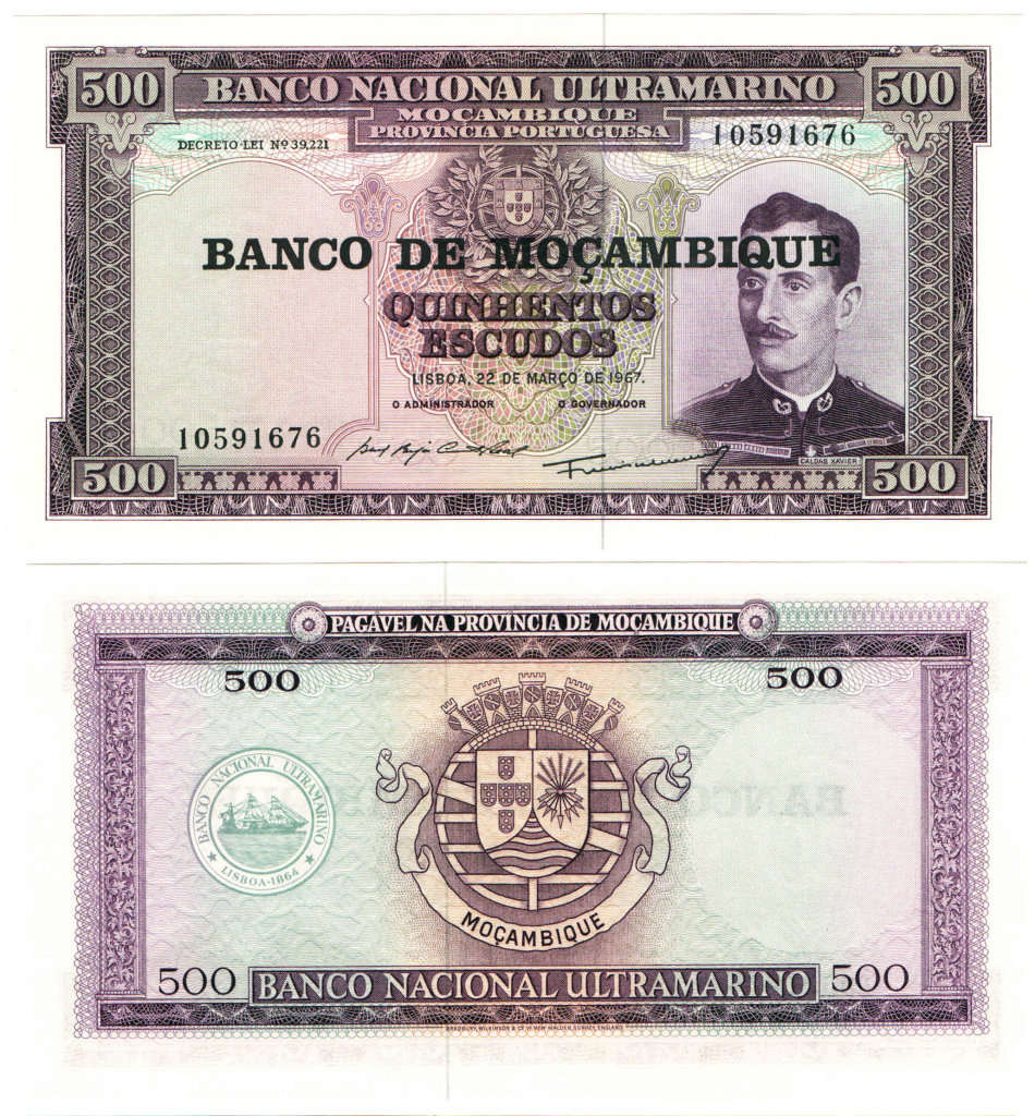 Mozambique (Portuguese) - 500 Escudos 1967 UNC