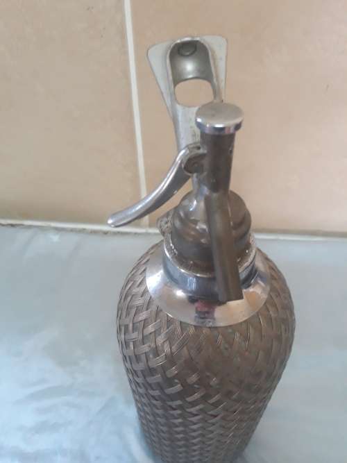Vintage soda siphon