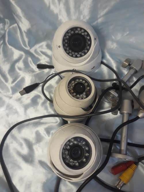 CCTV camera lot