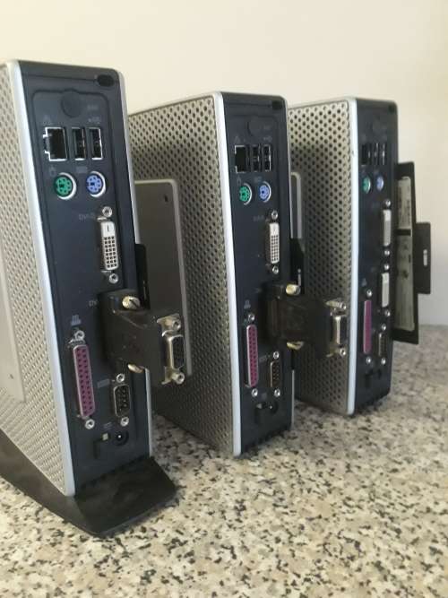 3 x Hp thin client PC's