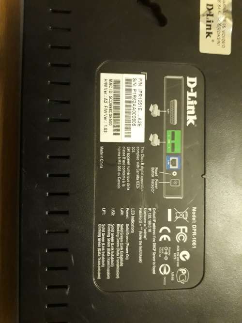 D-Link print server