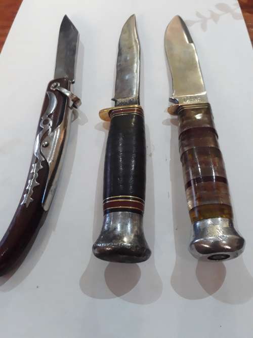 3 x Vintage knifes