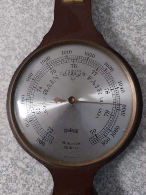 Vintage stockburger barometer