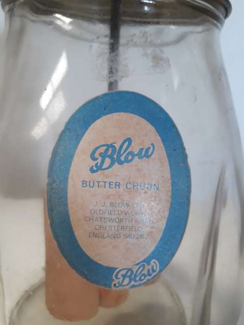 Blow Butter Churn