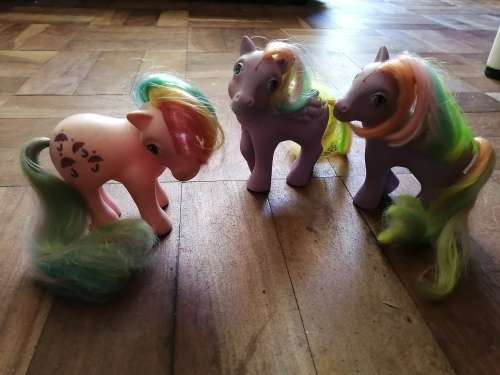 3 My Little Ponies