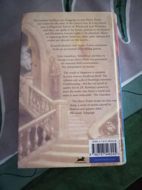 Harry Potter and the Goblet of Fire by J.K. Rowling - First Edition 2000