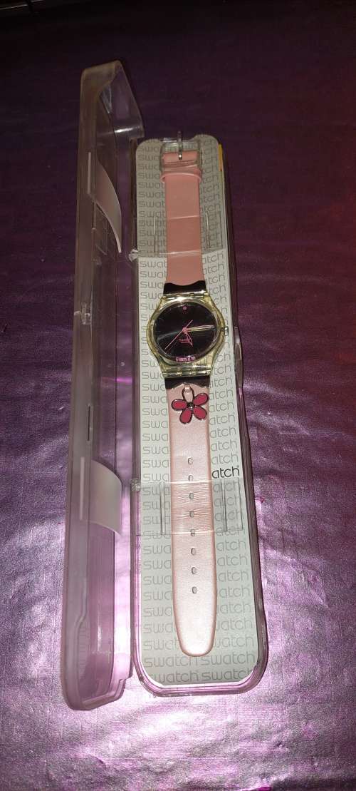 2x Watches Swatch 1998 SKZ119 and Swatch Uniflor