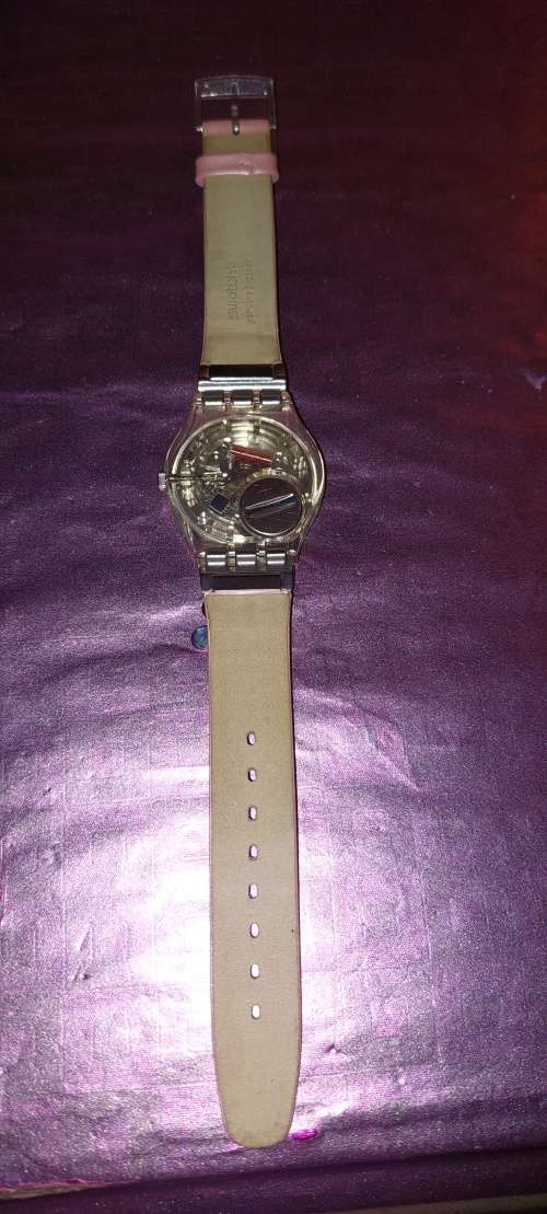 2x Watches Swatch 1998 SKZ119 and Swatch Uniflor