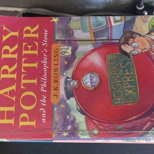 3x Harry Potter first edition books