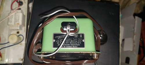 VTG. FLEISCHMANN TRANSFORMER Type 502 Model Railway 14V