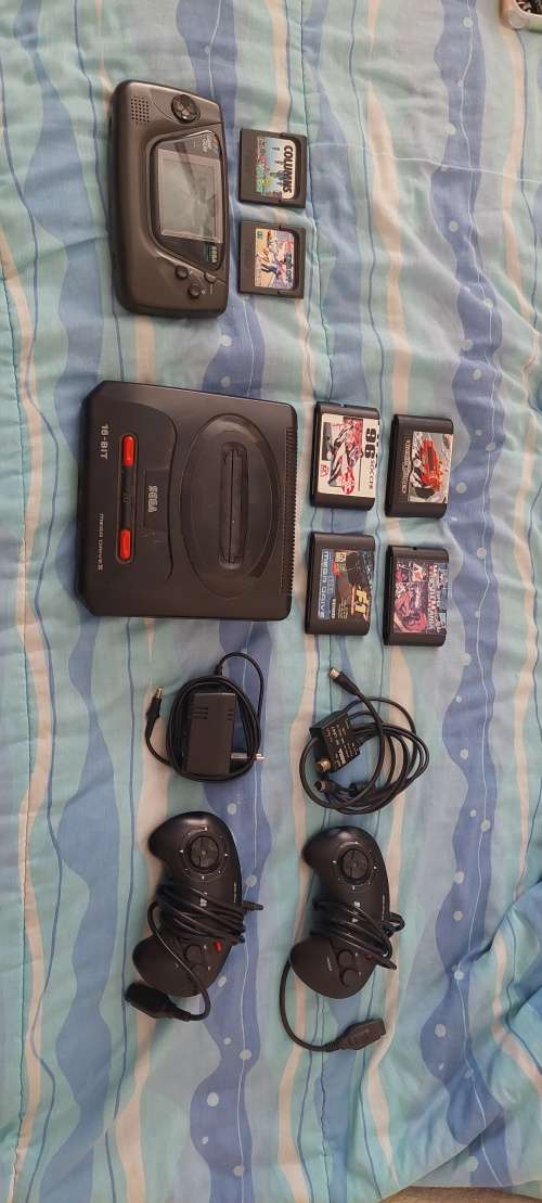 Sega game gear and Sega Mega Drive II (Untested)