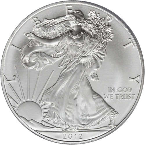 2012 1 oz American Silver Eagle Coin
