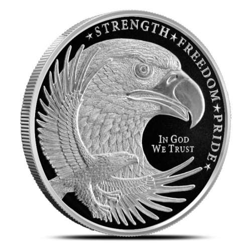 1 oz Silver Eagle Round