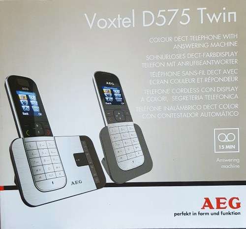 AEG D575 Twin Cordless Phones